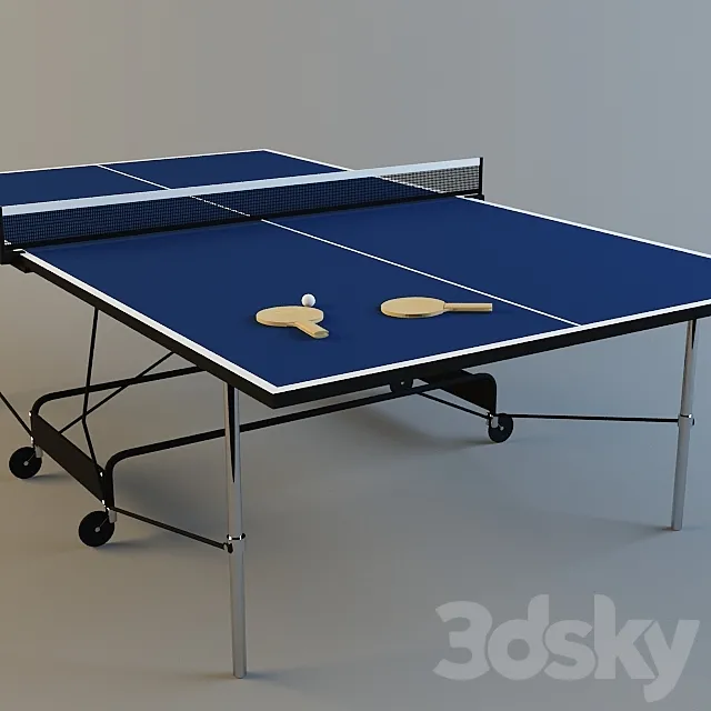 table tennis 3D Model