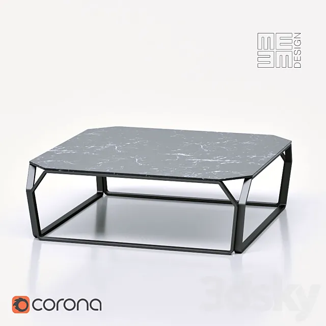 Table Tray 2 Meme design 3D Model