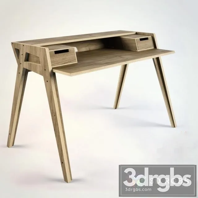 Table Work His 3D Model Download