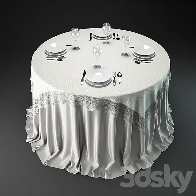 Tablecloth 3DModel