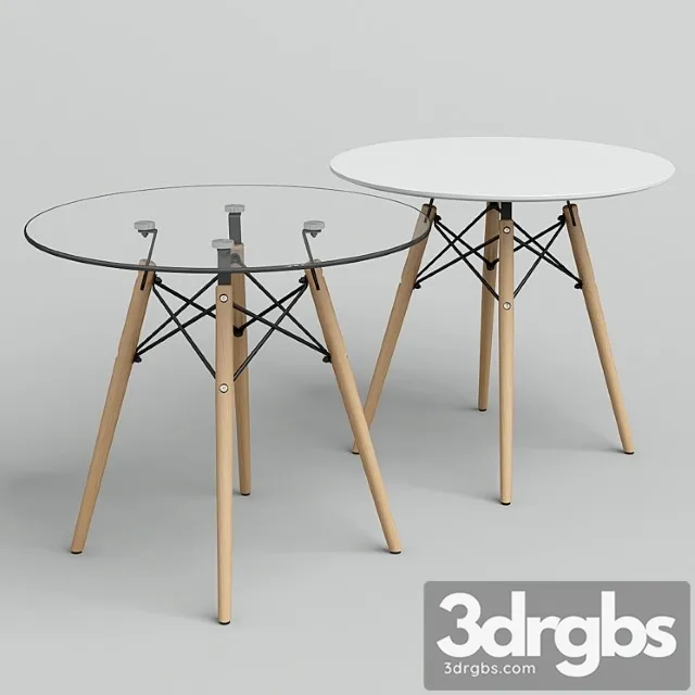 Tables eames dsw. 2 3D Model Download