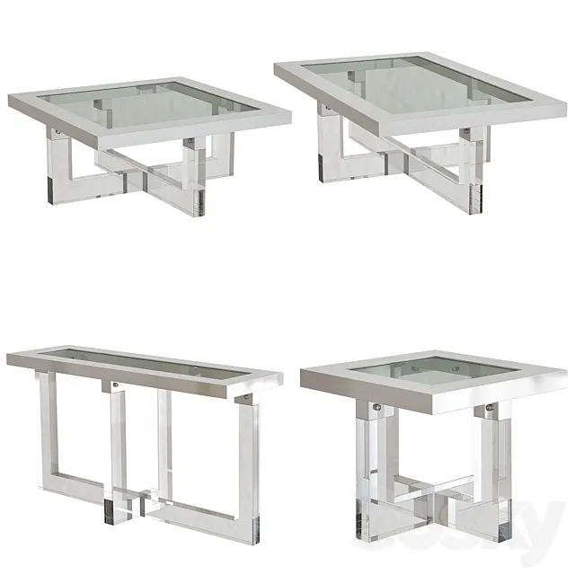 Tables Horizon Eichholtz Collections 3DModel Tables Horizon Eichholtz Collections 3DModel