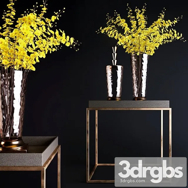 Tables Rh Yellow Flowers 2 3D Model Download Tables Rh Yellow Flowers 2 3D Model Download