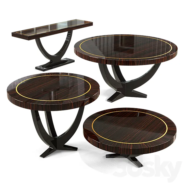 Tables Umberto Eichholtz 3D Model