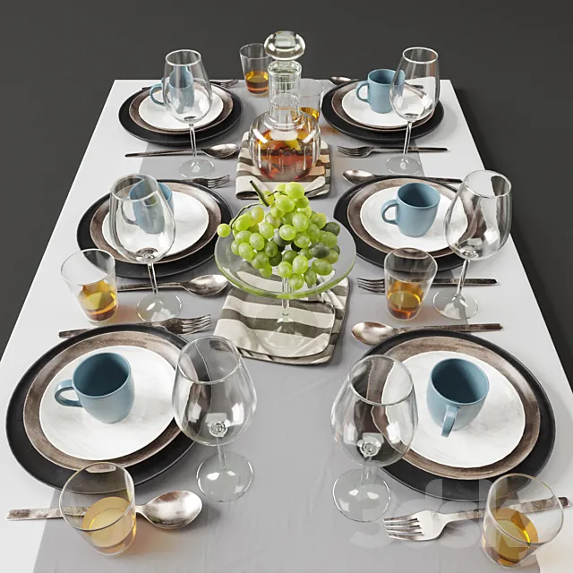 Tableware 010 3DModel