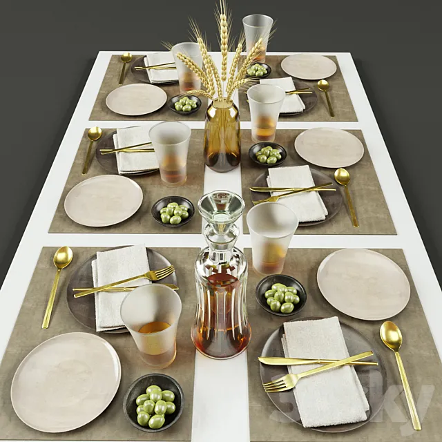 Tableware 011 3DModel