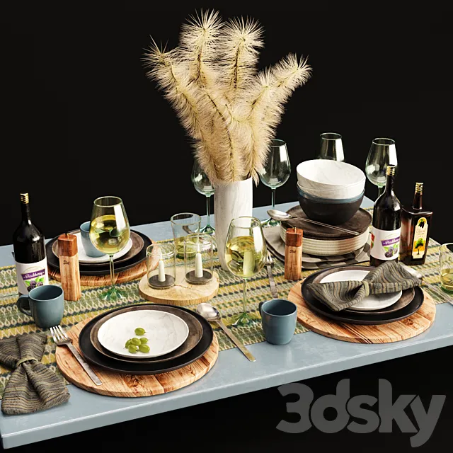 Tableware 06 3DModel