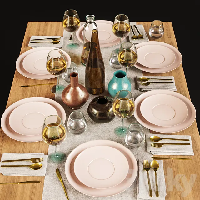 Tableware 09 3DModel