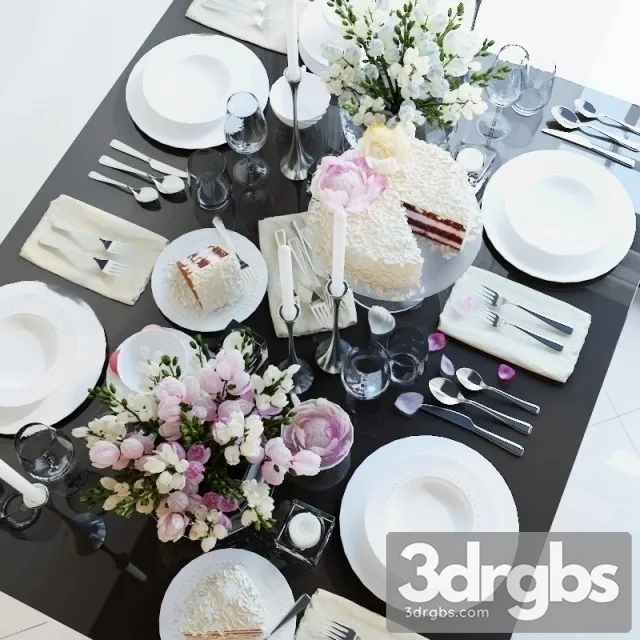 Tableware 10 3D Model Download Tableware 10 3D Model Download