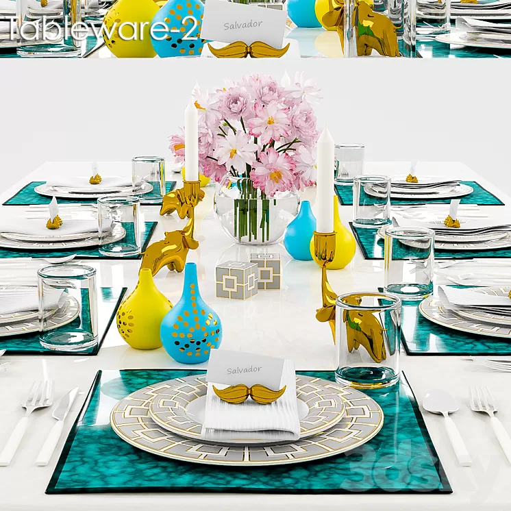 TABLEWARE 2 3D Model