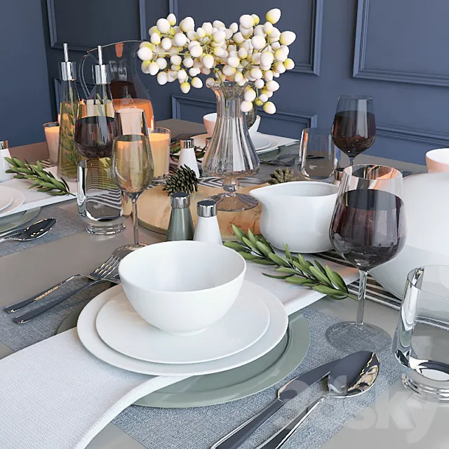 Tableware 3DModel Tableware 3DModel