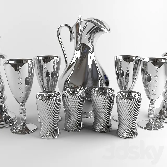 tableware 3DModel tableware 3DModel