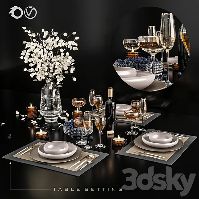 Tableware 3DModel