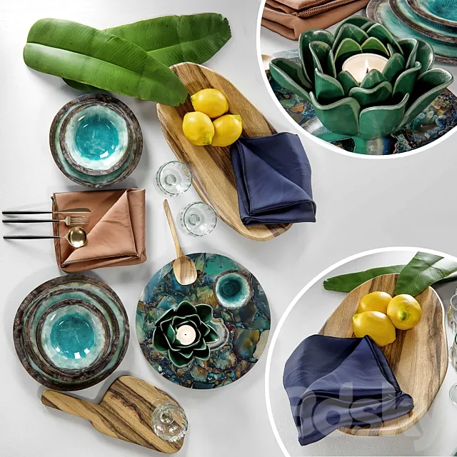 Tableware altadill 3DModel