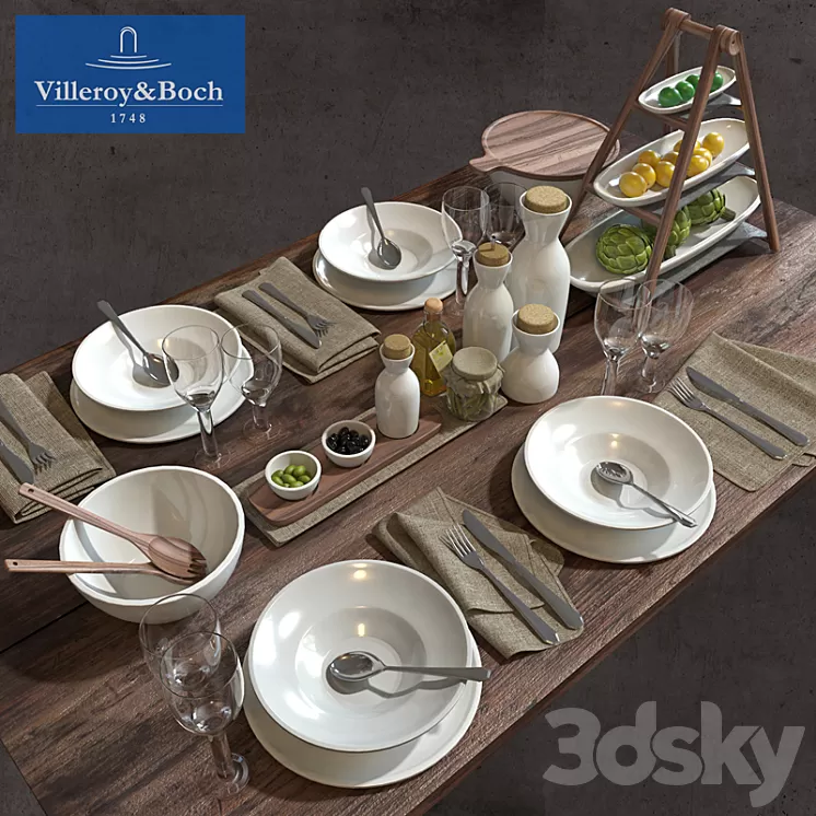 Tableware – villeroy & boch 3D Model