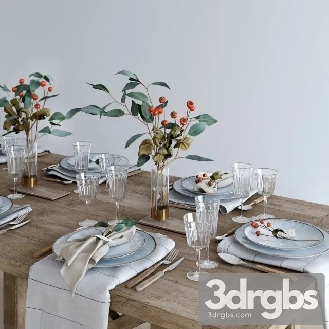 Tableware Wood Rustic 3D Model Download Tableware Wood Rustic 3D Model Download