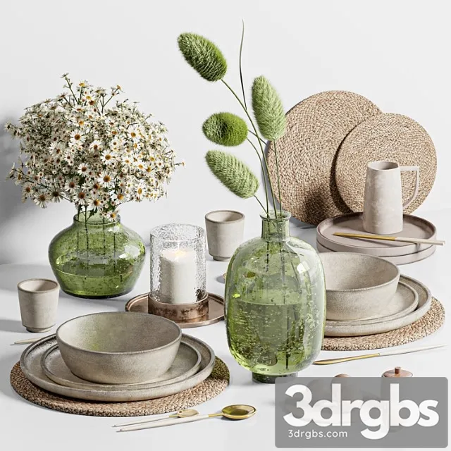 Tableware006 3D Model Download Tableware006 3D Model Download