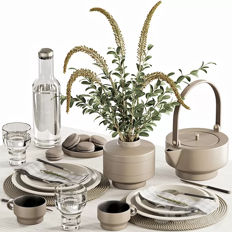 tableware05 3D Model Free Download tableware05 3D Model Free Download