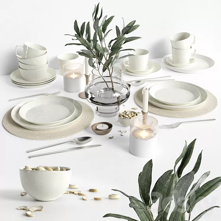 Tablewear 03 3D Model Free Download Tablewear 03 3D Model Free Download