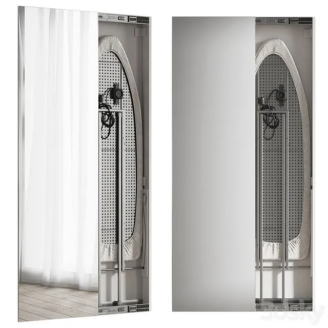 Tabula Built-in ironing board 3D Model