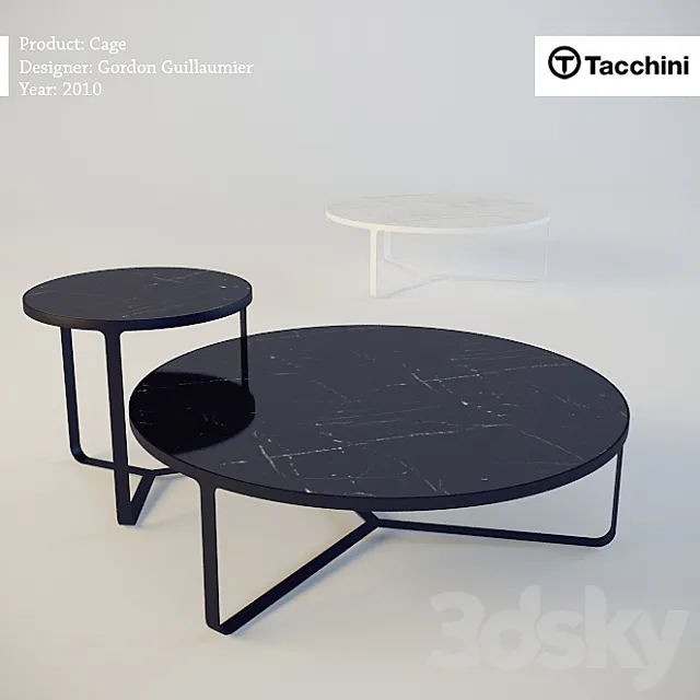 Tacchini _ Cage 3DModel Tacchini _ Cage 3DModel