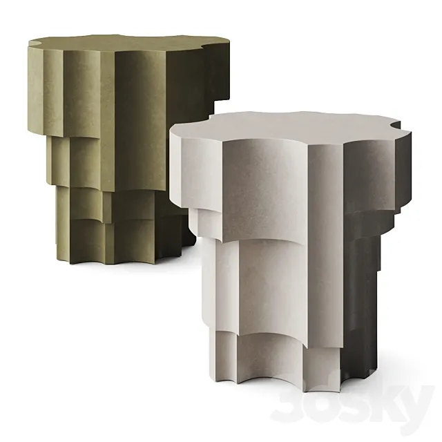 Tacchini Altar Coffee Table 3D Model