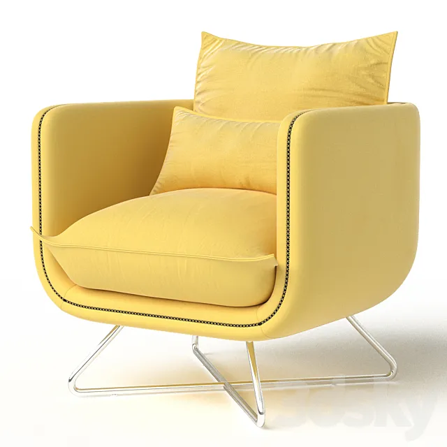 Tahoe Armchair 3D Model