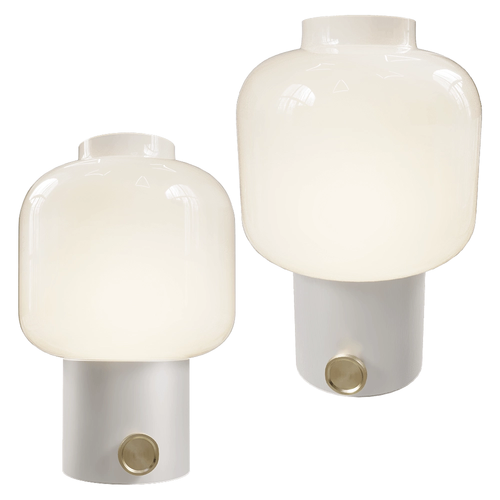 Tala – Table lamp Moody white 3D Model