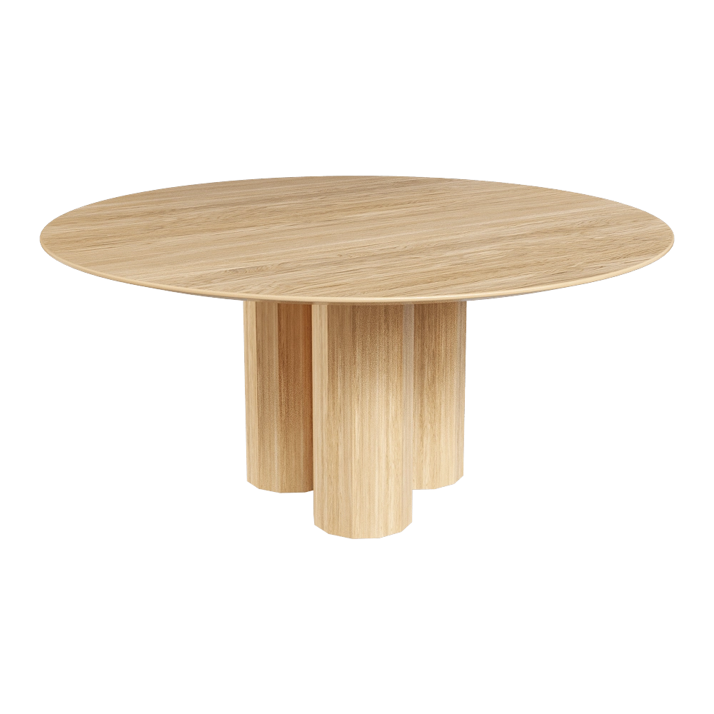 Talenti – Dining table Salinas 3D Model Talenti – Dining table Salinas 3D Model