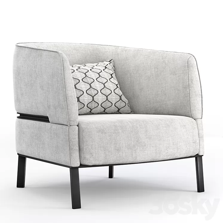 Talenti EDEN Garden armchair 3D Model Talenti EDEN Garden armchair 3D Model