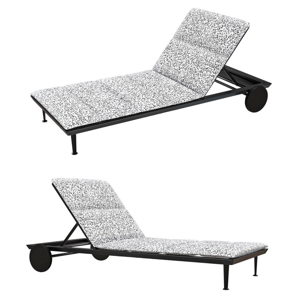 Talenti – Sunbed Cruise Alu 3D Model Talenti – Sunbed Cruise Alu 3D Model