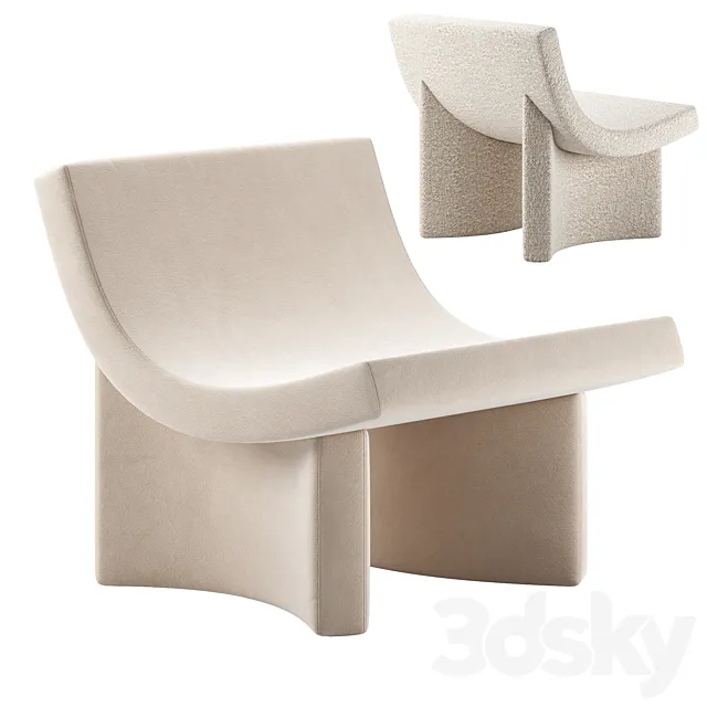 TALK | Armchair by Mogg 3D Model TALK | Armchair by Mogg 3D Model