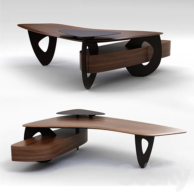 Tama desk walter knoll 3D Model Tama desk walter knoll 3D Model