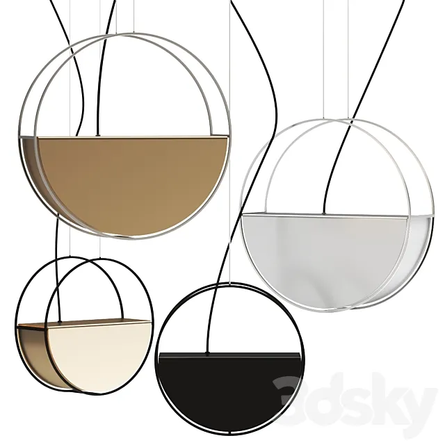 Tambour by Vesoi Pendant Lamp 3DModel Tambour by Vesoi Pendant Lamp 3DModel