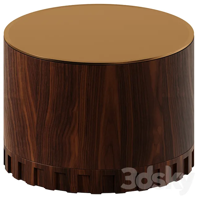 Tambur low table By Kolkhoze 3DModel