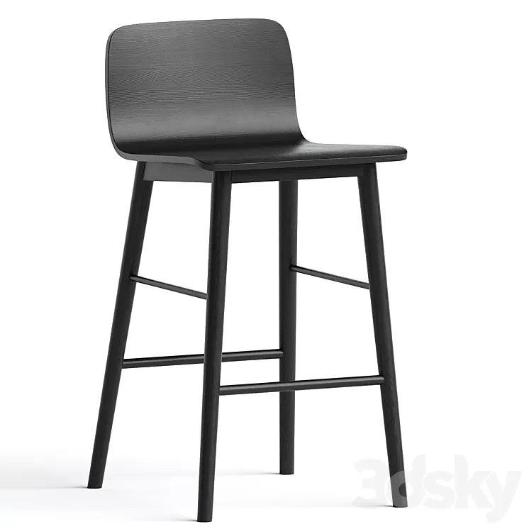 Tami Counter Stool 3D Model
