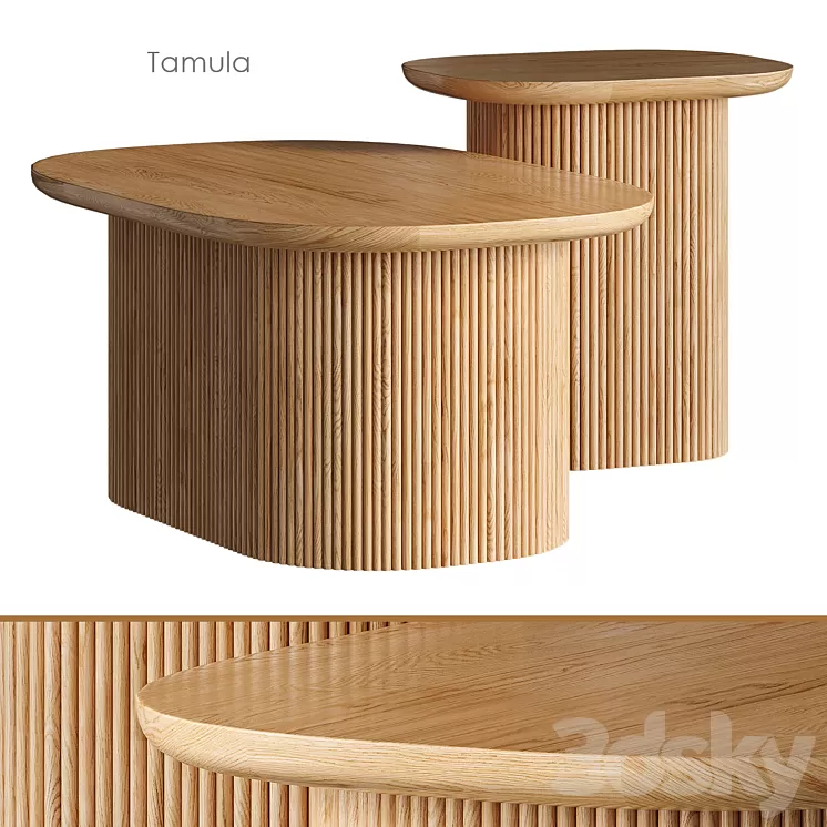 Tamula Coffee table 3D Model Free Download