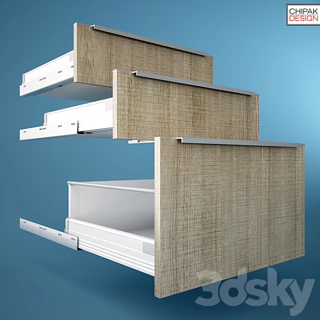 Tandembox-Blum 3D Model