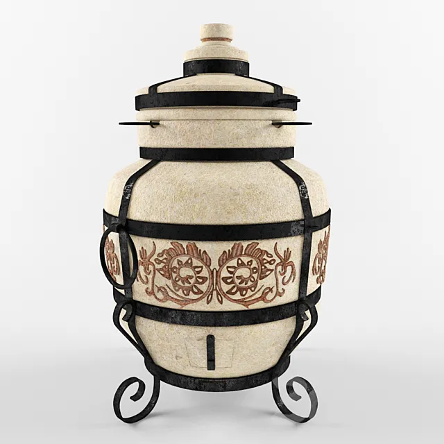 tandoor 3D Model tandoor 3D Model