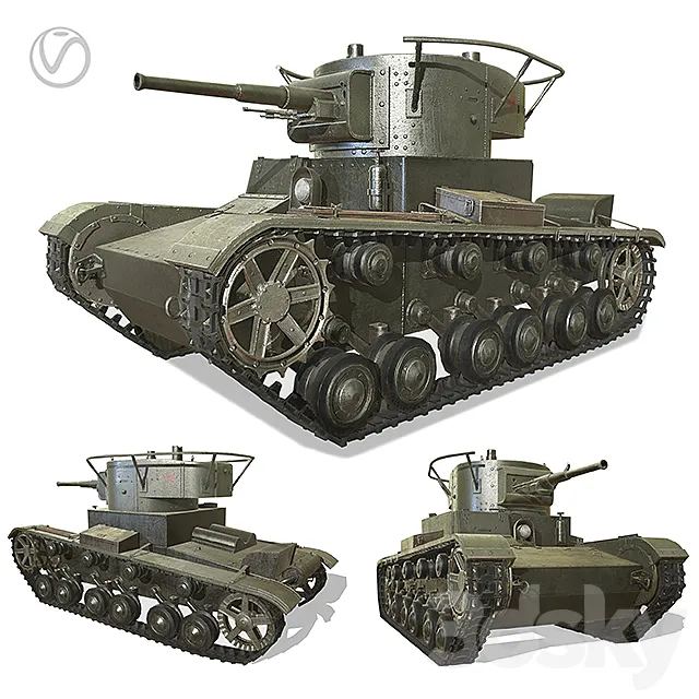 Tank 3DModel Tank 3DModel