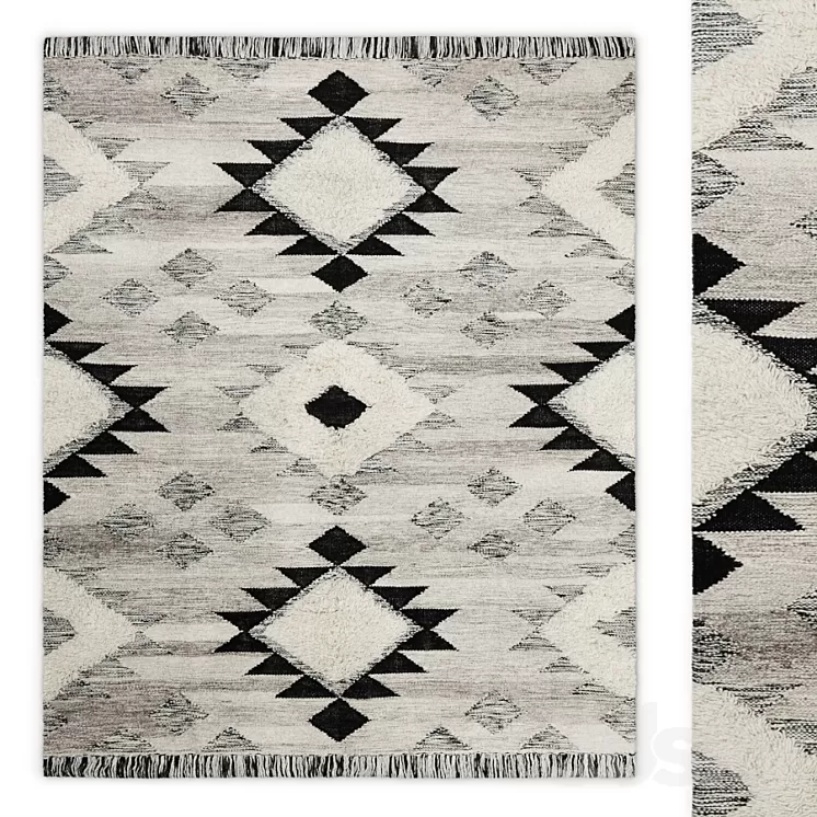 TANNISBU carpet IKEA 3D Model TANNISBU carpet IKEA 3D Model