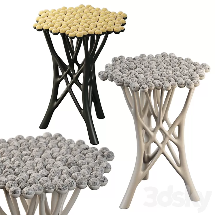 Tansy stool 3D Model Free Download Tansy stool 3D Model Free Download