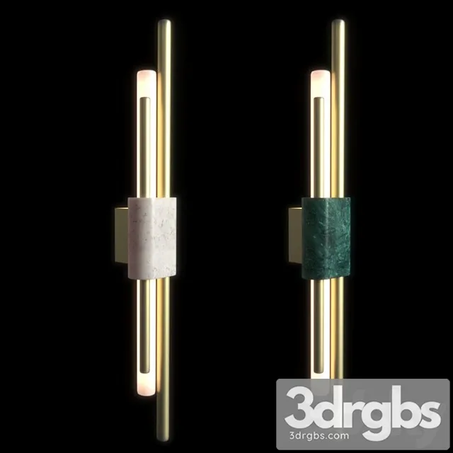 Tanto large wall light 3D Model Download
