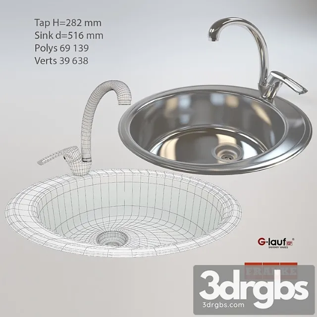 Tap G Lauf Sink Franke 3D Model Download Tap G Lauf Sink Franke 3D Model Download