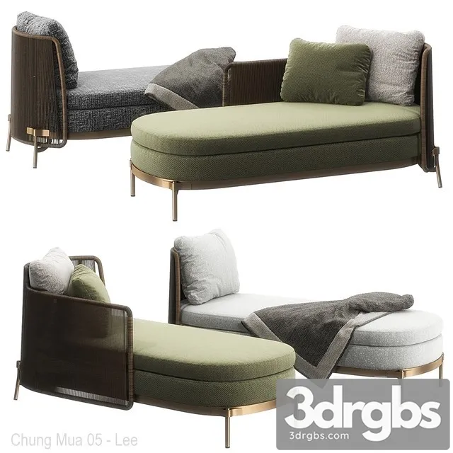 Tape Outdoor Daybed by 3D Model Download