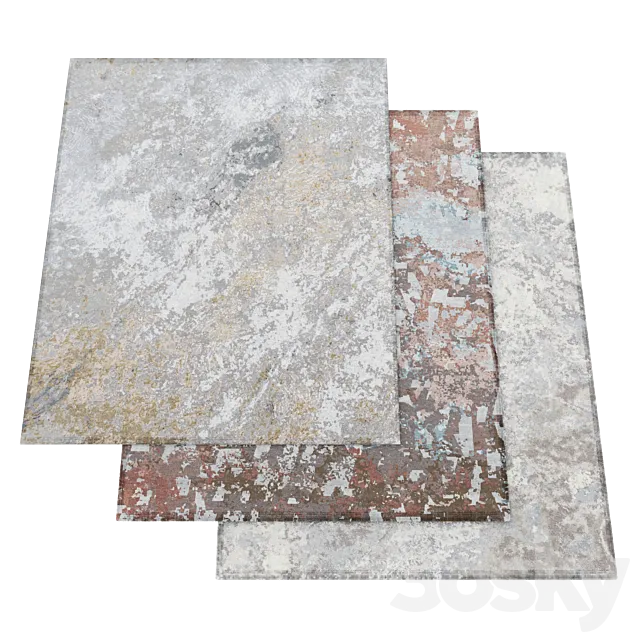 Tapis Rouge Fine Rugs Atelier 3D Model Tapis Rouge Fine Rugs Atelier 3D Model