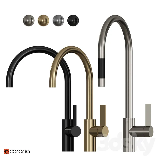 TARA ULTRA Dornbracht | Kitchen faucet 3D Model