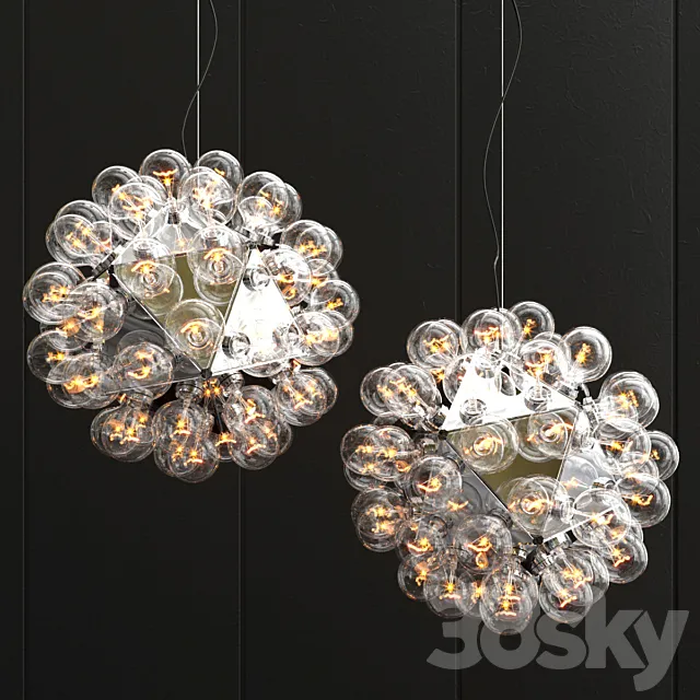 Taraxacum 88 suspension lamp 3D Model Taraxacum 88 suspension lamp 3D Model