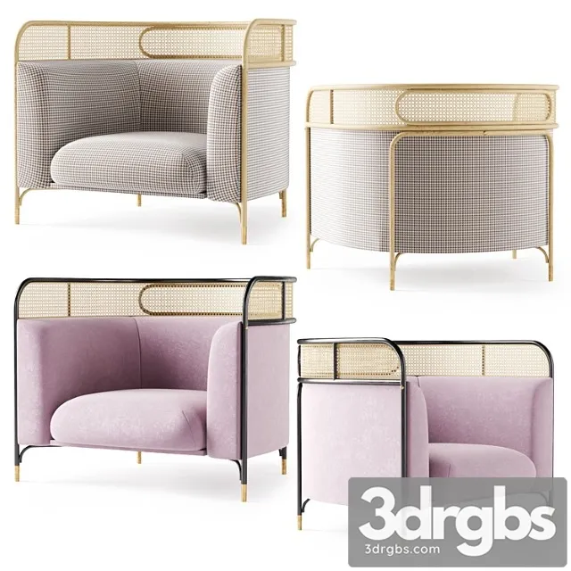 Targa Lounge Chair Gamfratesi 3D Model Download Targa Lounge Chair Gamfratesi 3D Model Download