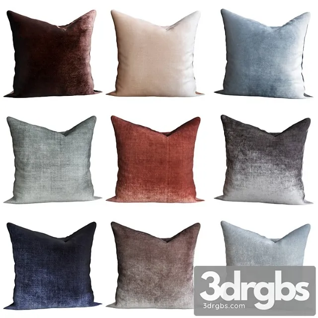 Tarus velvet decorative 3D Model Download Tarus velvet decorative 3D Model Download